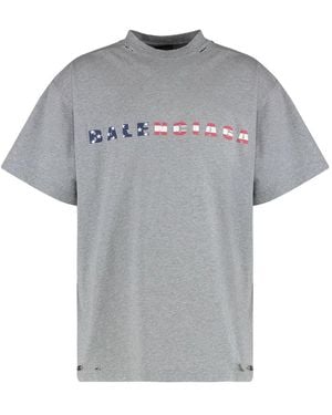 MM6 by Maison Margiela T-Shirt Crew Neck - Grey