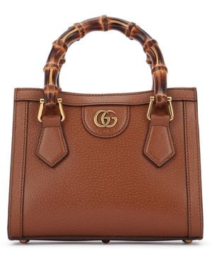 Gucci Handbag With 2 Rem.Bands And 2 Removab.Shoulders - Brown