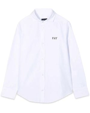 Fay Fabric Shirts - White