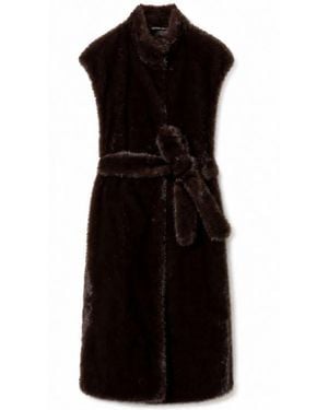 Twinset Twinset Actitude Chocolate Polyester Jacket - Black