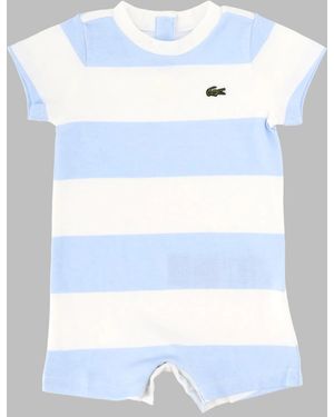 Lacoste Tutina A Righe - Blue