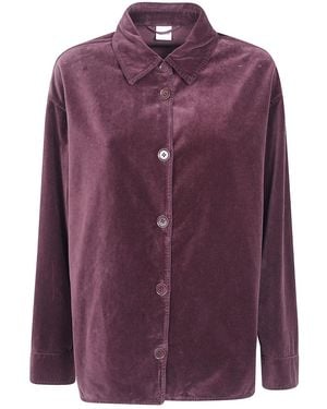 Aspesi Velvet Classic Jacket - Purple