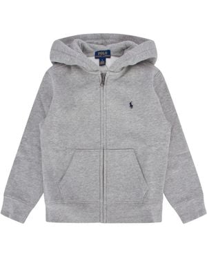 Polo Ralph Lauren Jr Hoodie - Grey