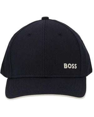 BOSS Baseball Hat With Logo - Blue