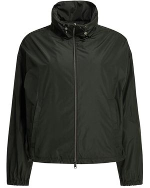 Herno "New Techno Taffeta" Raincoat - Black