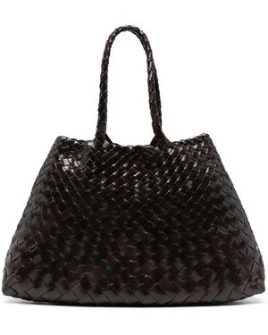 Dragon Diffusion Stylish Mini Bag With Double Top Handles - Black