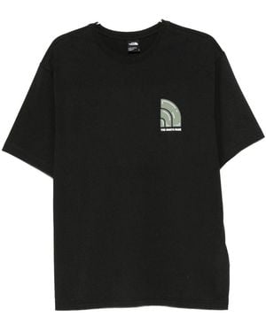 The North Face Bubble Logo Relaxed Ss Tee - Black
