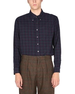 Engineered Garments "19 Century" Shirt - Blue