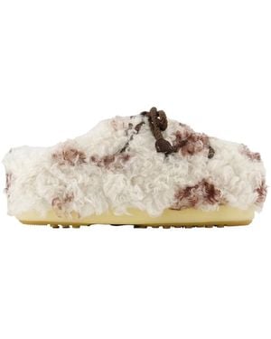 Moon Boot Evx Mule Curly Sandals - White