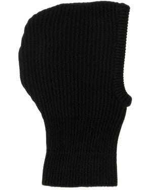MM6 by Maison Margiela 'Numeric Signature Mm6' Balaclava - Black