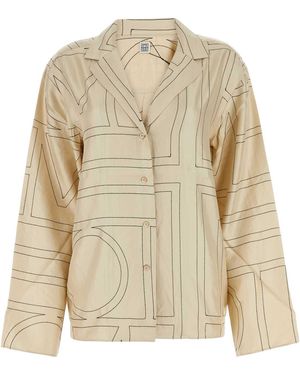 TOTEME Silk Shirt - Natural