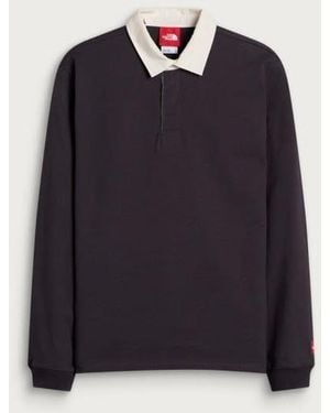 The North Face Box Rugby Shirt - Blue