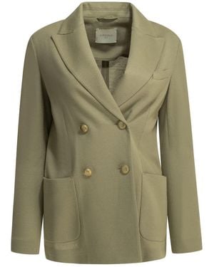 Circolo 1901 Cotton Linen Jacket - Green