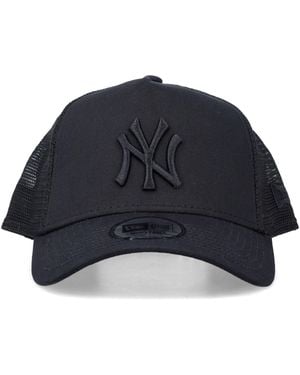 KTZ Clean A-Frame Trucker Yankees Cap - Blue