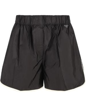 Prada Recycled Polyamide Shorts - Black