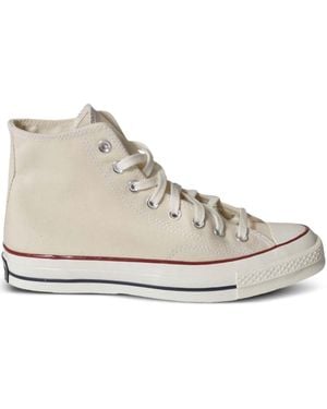 Converse Ecru Fabric Trainers - Natural