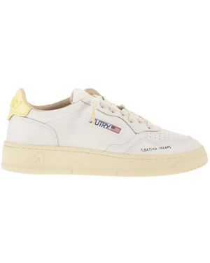 Autry Medalist Low - White