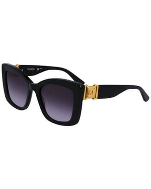 KARL LAGERFELD Acetate Sunglasses - Black