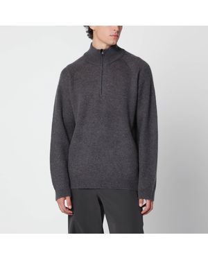 Hiking Patrol Slate Half-Zip Jumper - Grey
