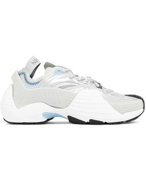 Lanvin Fabric And Rubber Flash-X Trainers - White