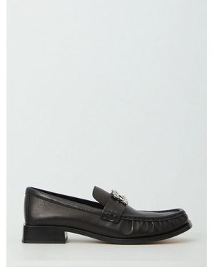 Roger Vivier Viv' Rangers Leather Loafers - White