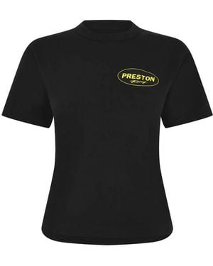 Heron Preston Preston Racing Logo T-Shirt - Black