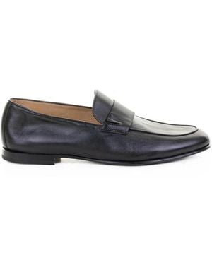 BARRET Leather Moccasin - White