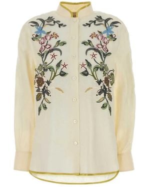 Valentino Garavani Embroidered Shirt - White