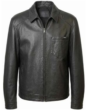 Prada Leather Jacket - Black