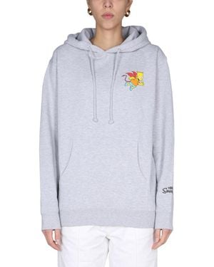 Market Devil Bart Sweatshirt - Blue