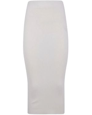 Entire studios "Knit" Skirt - White