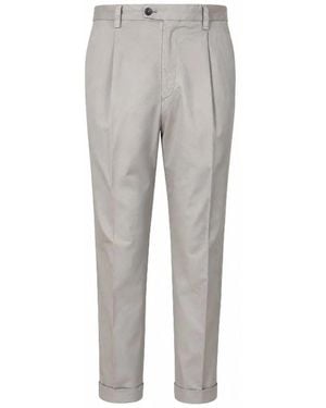 Devore Mud Cotton Pants - Gray