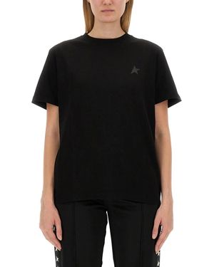 Golden Goose Jersey T-Shirt - Black