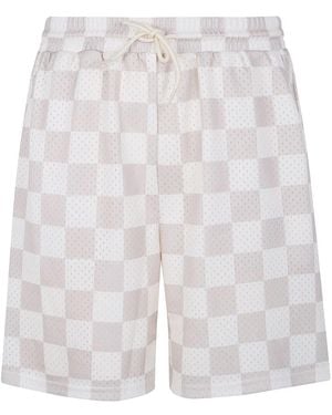 Les Deux "Shawn" Mesh Shorts - White