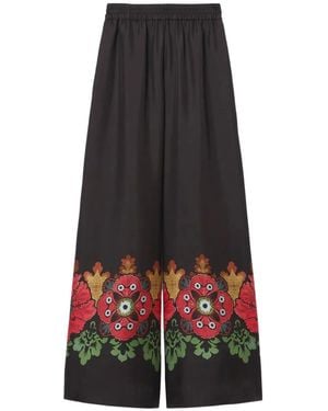 La DoubleJ "Palazzo" Pants Placée - Red