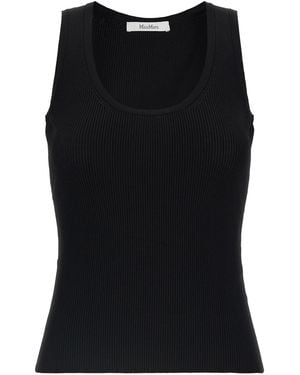 Max Mara 'Editta' Top - Black