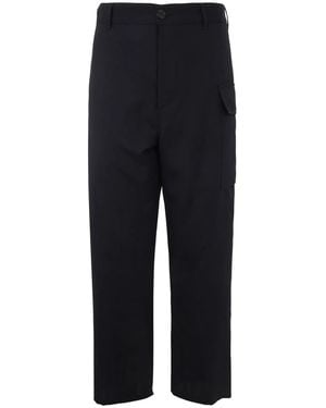 Marni Straight And Regular Leg Pants - Blue