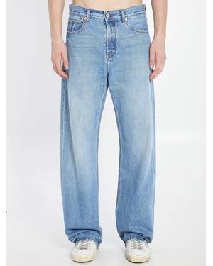 Jacquemus Denim Pants De-Nimes Droit - Blue