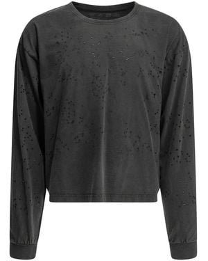 mfpen Relaxed Ls Crewneck Organic Cotton T-Shirt - Black