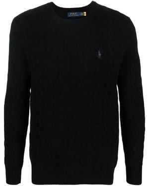 Polo Ralph Lauren Long Sleeve Pullover - Black