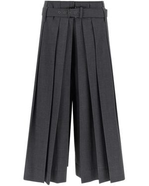 Brunello Cucinelli Tailored Pleated Bermuda Shorts - Gray