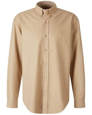Balmain Logo Shirt - Natural