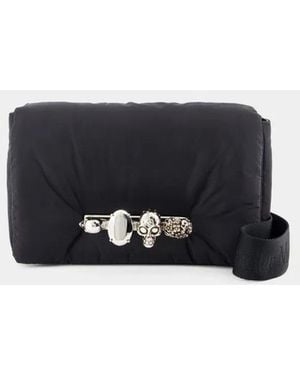 McQueen Nylon The Puffy Knuckle Belt Bag - Black