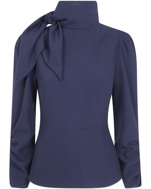 DR. HOPE Classic Ribbon Shirt - Blue