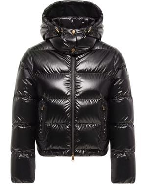 Moncler Niveole Short Nylon Down Jacket - Black
