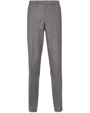 Prada Mohair Silk Trousers For - Grey