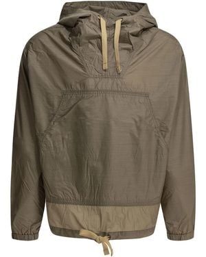 Beams Plus Mil Smock Wool Nylon Lightweight Jacket - Green