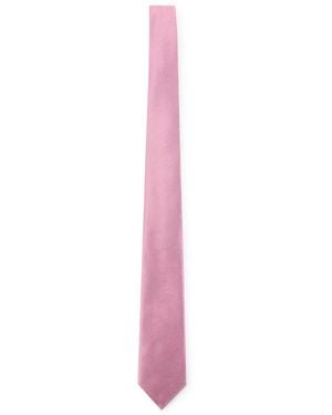 Giorgio Armani Azalea Silk Tie - Pink
