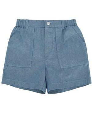 Moncler Jr Shorts - Blue