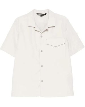 Moose Knuckles Charlesbourg Short-Sleeve Shirt - White